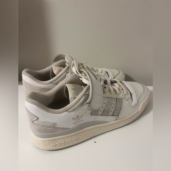 ADIDAS Forum 84 Low Cloud White Orbit Grey  Sneaker US 13 Sneakers 🏀 - Picture 3 of 10